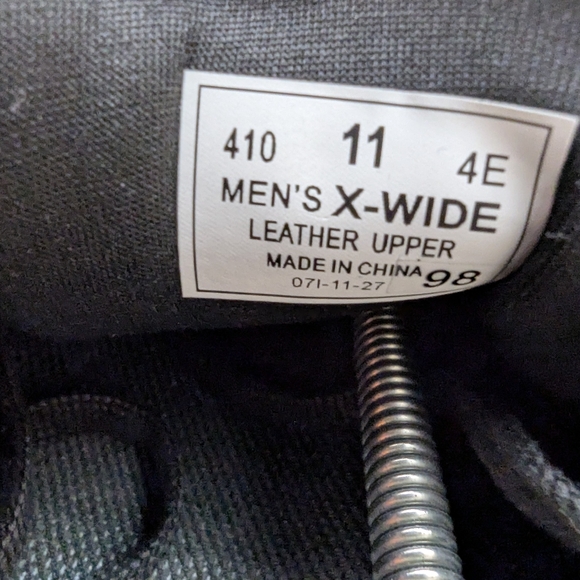 Orthofeet Avery Island Diabetic Walking Shoes Sz 11 4E Extra Wide Leather 410 - Picture 9 of 10